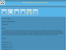 Tablet Screenshot of bulletsandbonesdfs.com